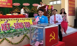 Đảng bộ xã Hựu Thành (Trà Ôn, Vĩnh Long) tổ chức thành công đại hội điểm cấp cơ sở